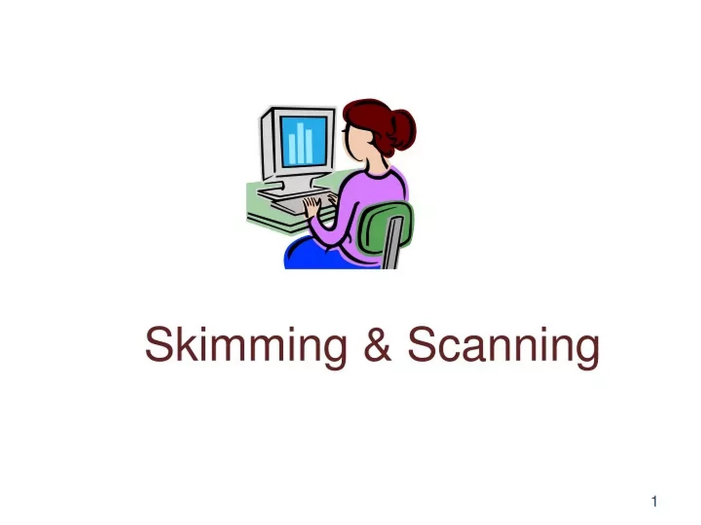 ترفندهای کاربردی برای اجرای تکنیک های Skimming و Scanning 