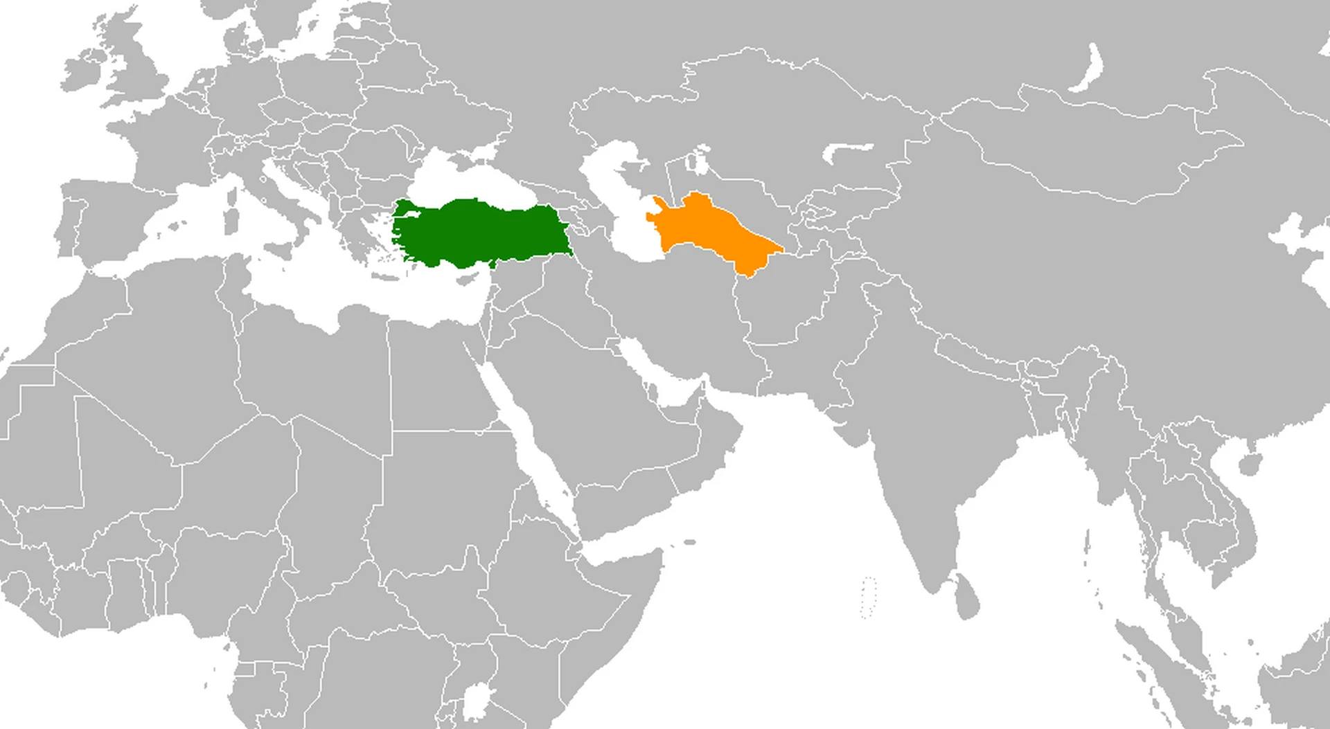 تفاوت زبان ترکی و ترکمنی از نظر جغرافیایی