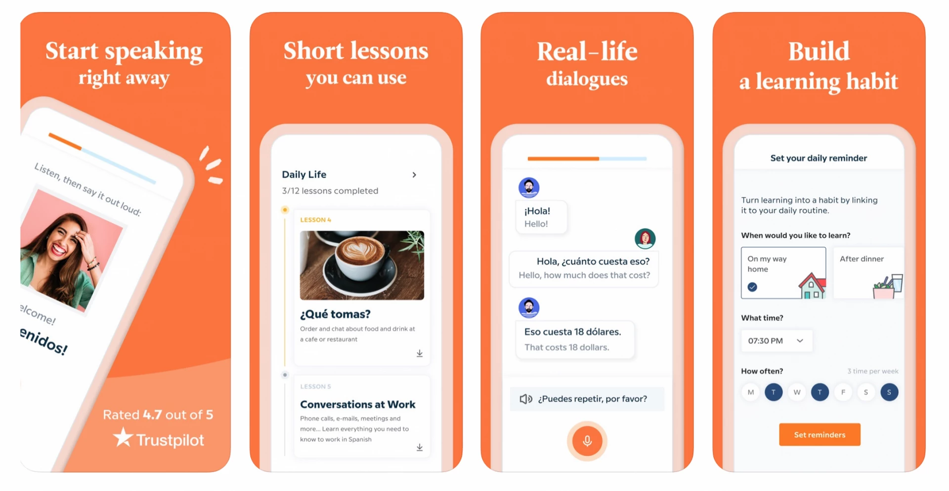 برنامه آموزش زبان انگلیسی Babbel