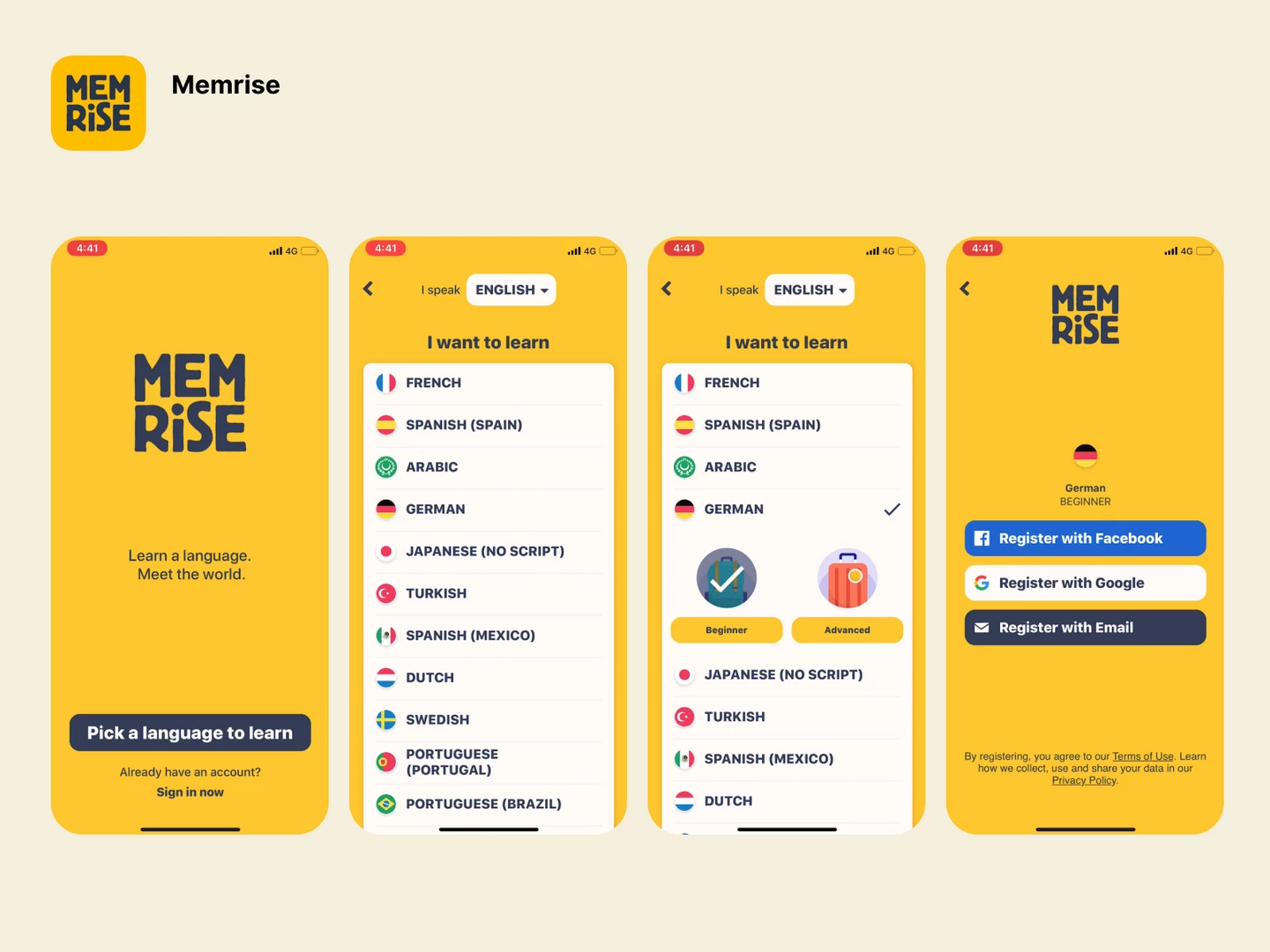 اپلیکیشن Memrize
