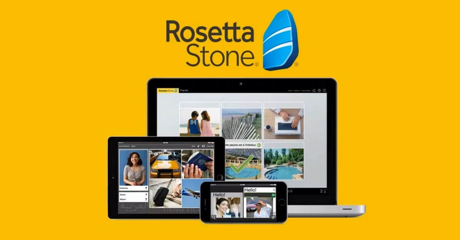 برنامه آموزش زبان انگلیسی Rosetta Stone
