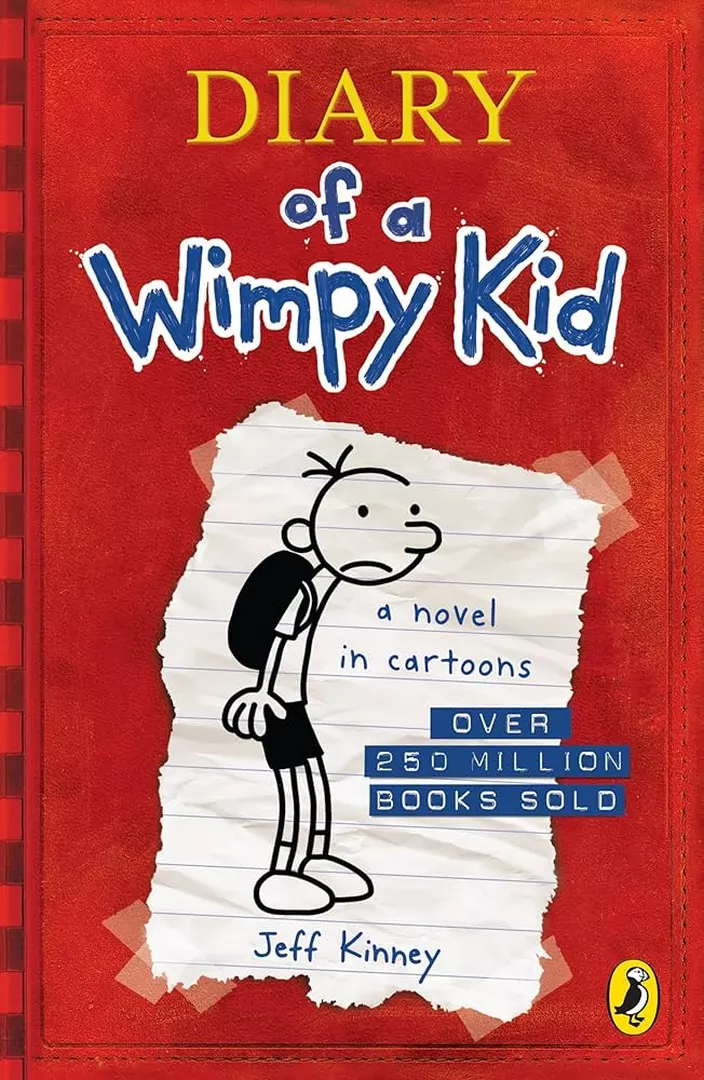 رمان دفترچه خاطرات یک بی‌عرضه اثر Jeff Kinney