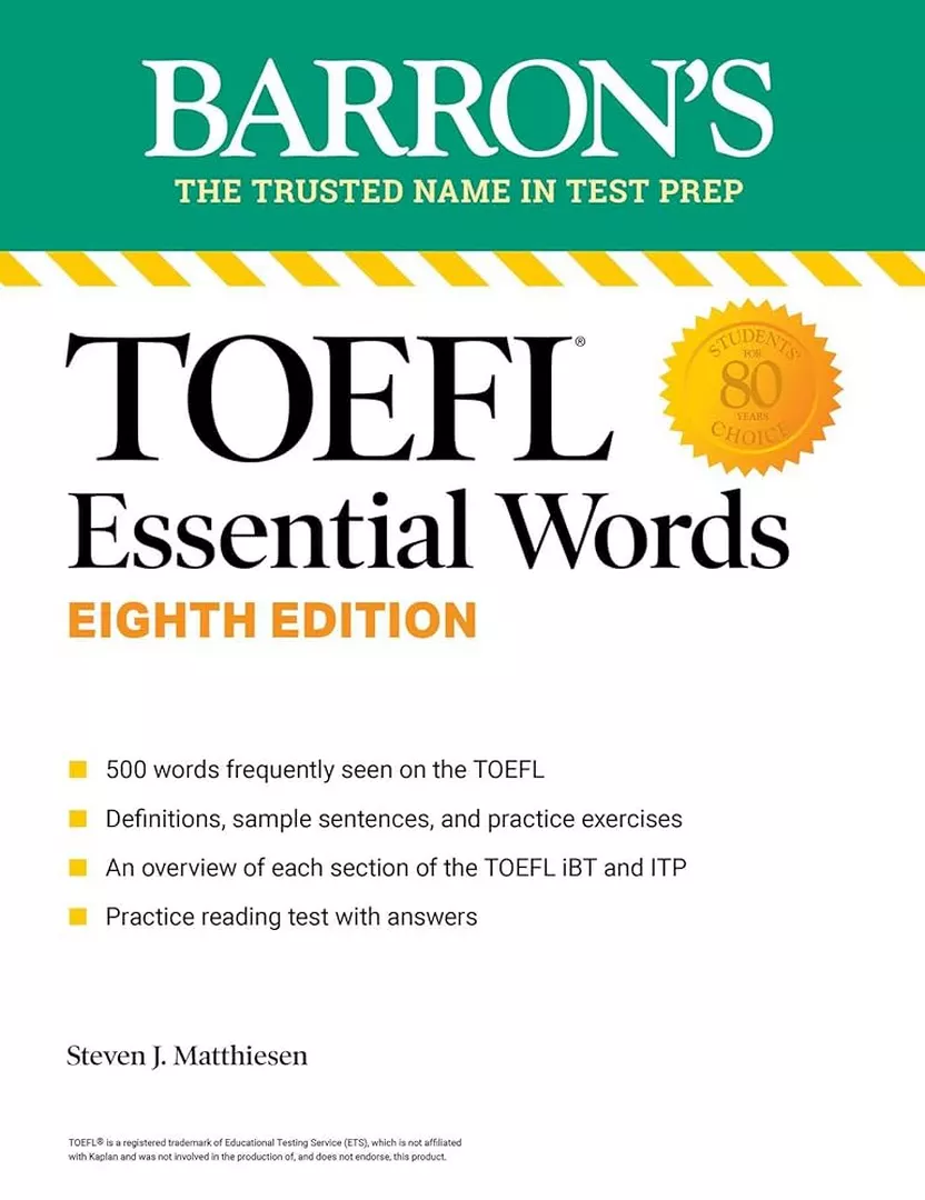 کتاب Essential Words for the TOEFL