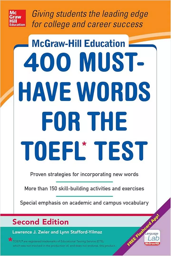 کتاب ۴۰۰ Must-Have Words for the TOEFL